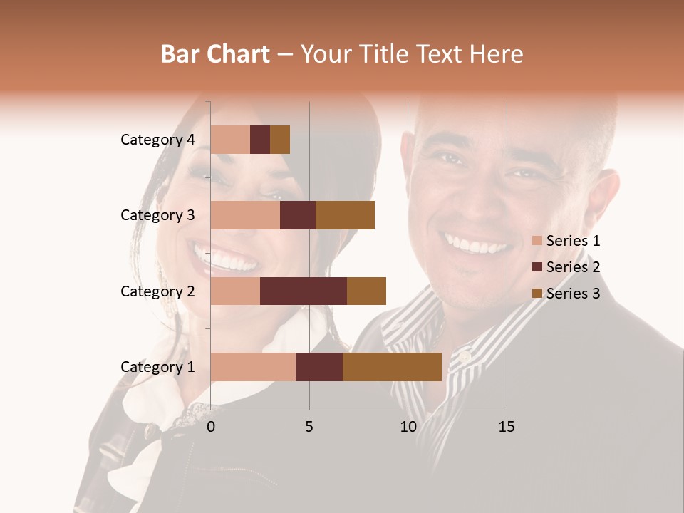 Husband Relationship Pair PowerPoint Template