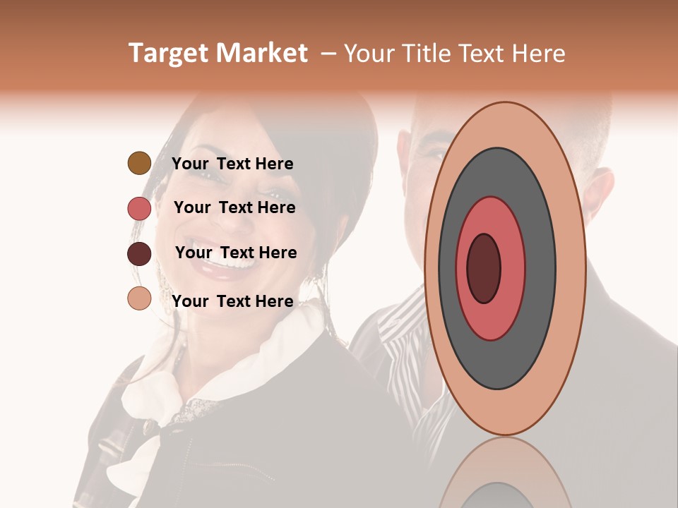 Husband Relationship Pair PowerPoint Template