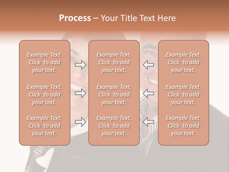 Husband Relationship Pair PowerPoint Template