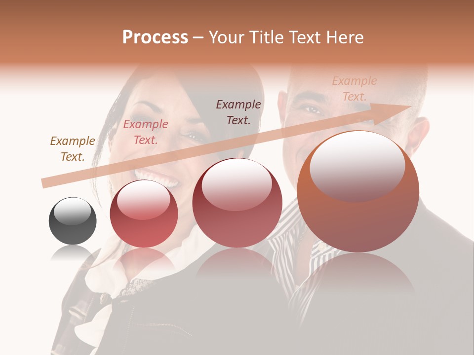 Husband Relationship Pair PowerPoint Template