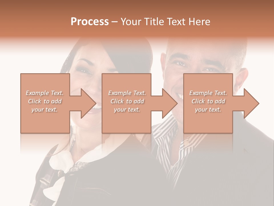 Husband Relationship Pair PowerPoint Template