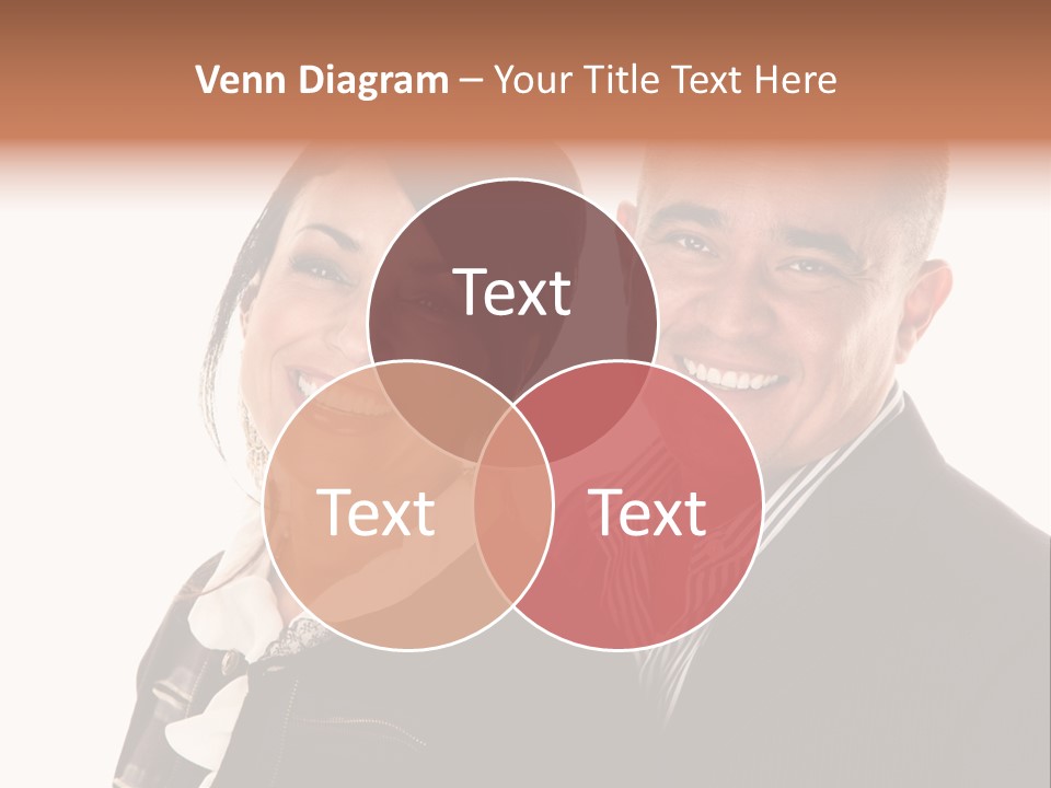 Husband Relationship Pair PowerPoint Template