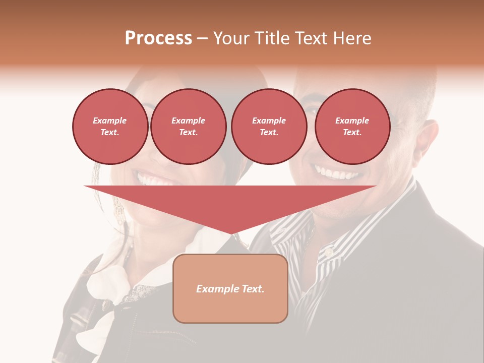 Husband Relationship Pair PowerPoint Template