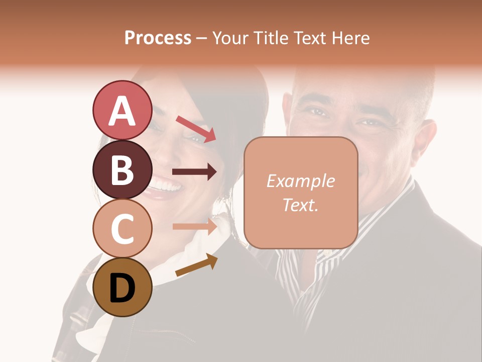 Husband Relationship Pair PowerPoint Template