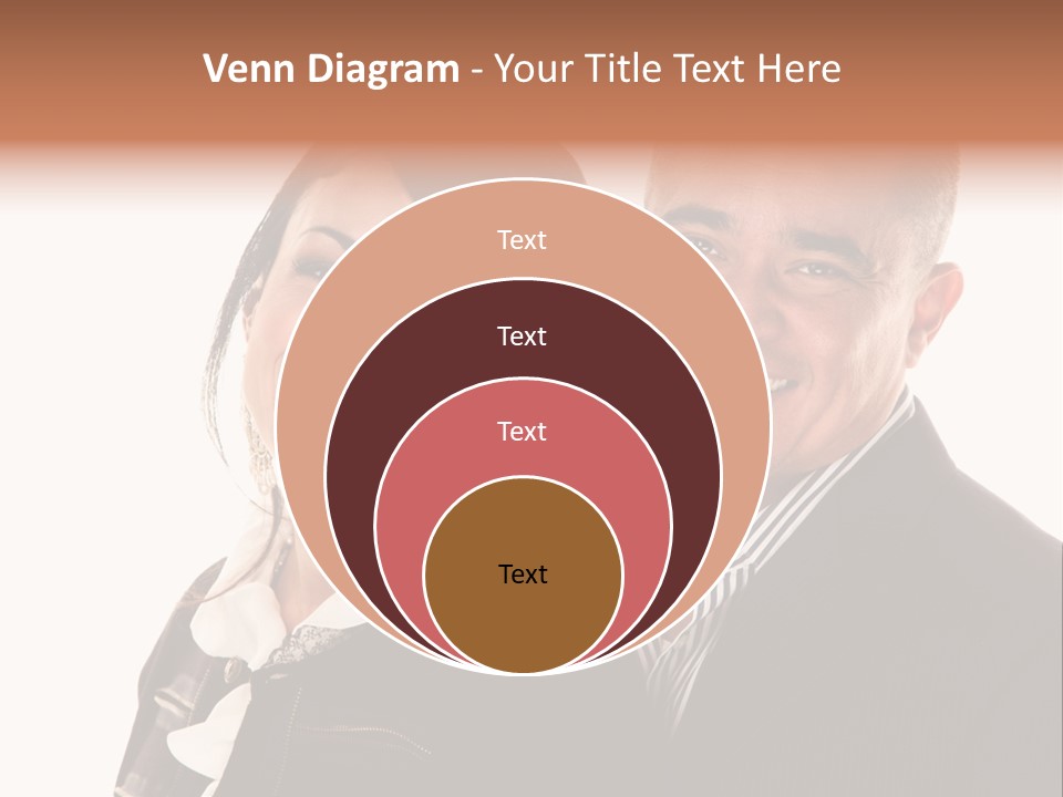 Husband Relationship Pair PowerPoint Template