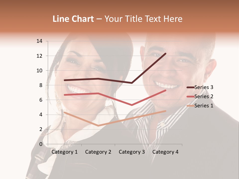 Husband Relationship Pair PowerPoint Template
