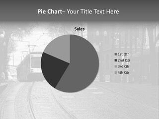 Downtown Electric Transportation PowerPoint Template