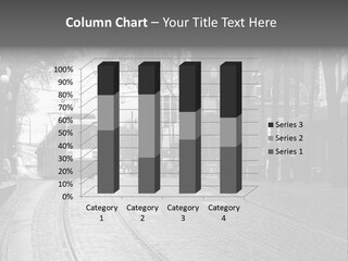 Downtown Electric Transportation PowerPoint Template