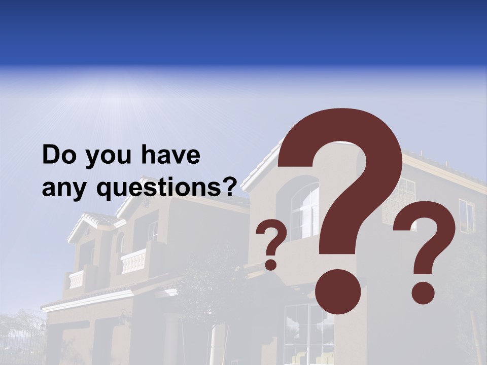 Expensive Property Suburban PowerPoint Template