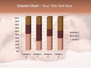 Woman Happiness Offspring PowerPoint Template