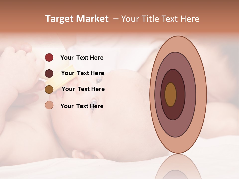 Woman Happiness Offspring PowerPoint Template