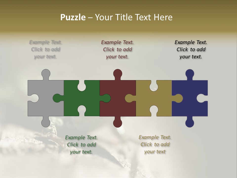 Animal Little Conceal PowerPoint Template