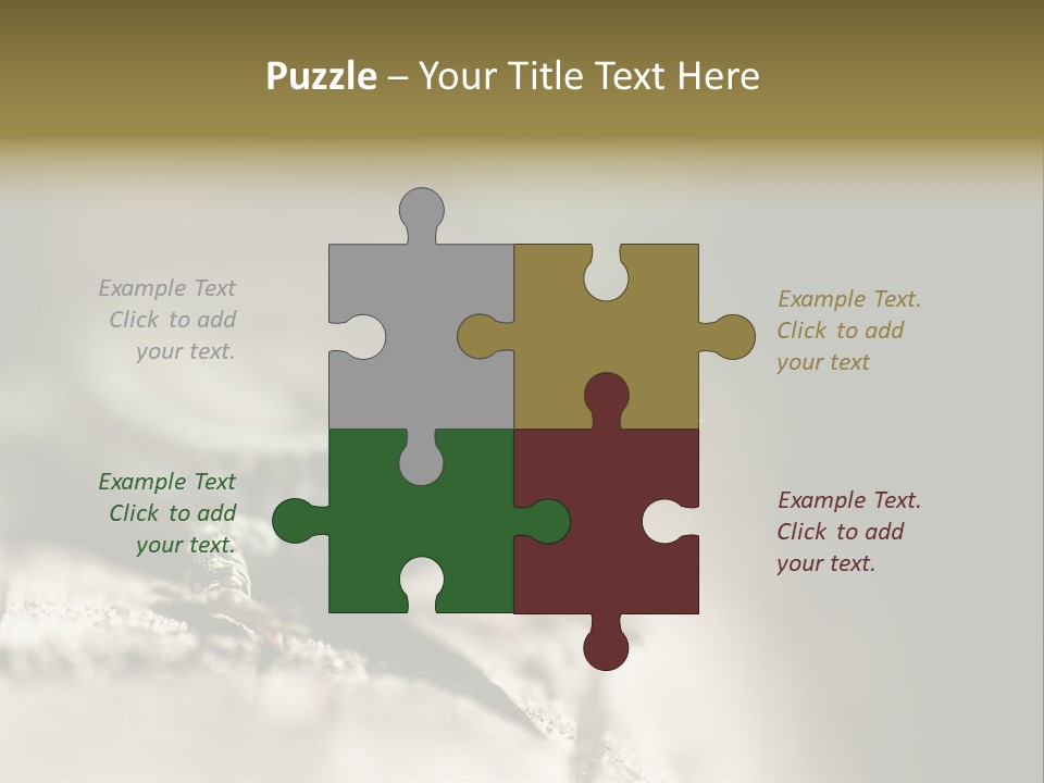 Animal Little Conceal PowerPoint Template