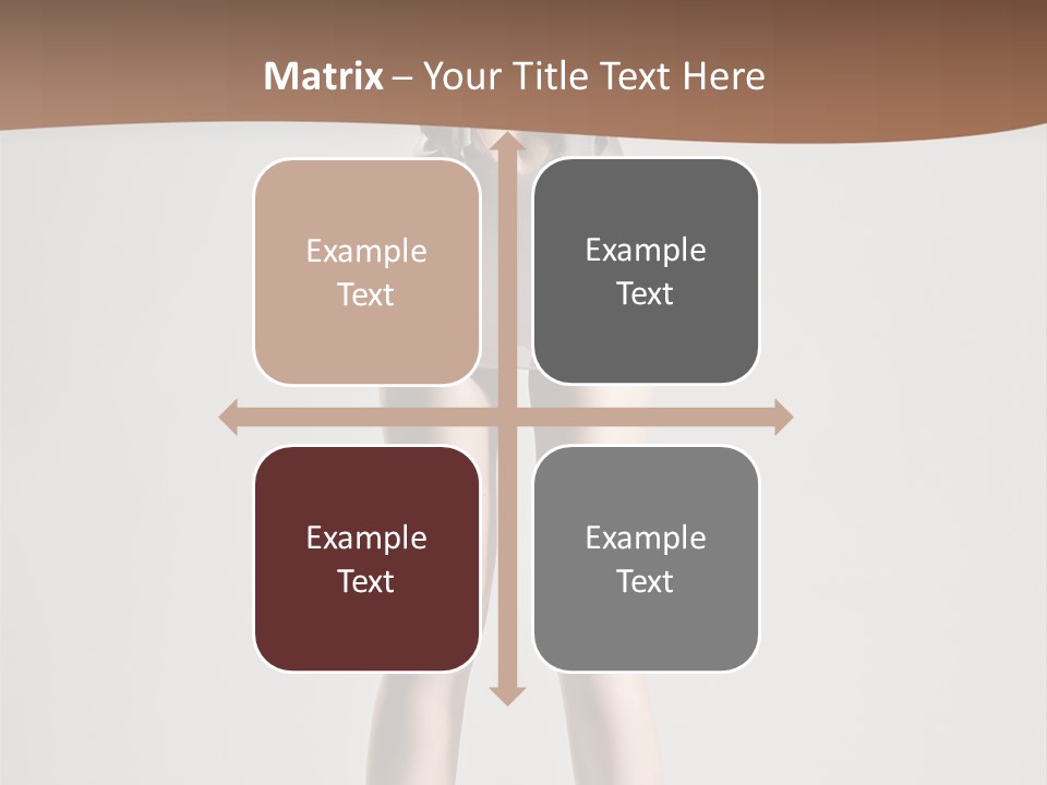 Wonderful Blonde Fur PowerPoint Template