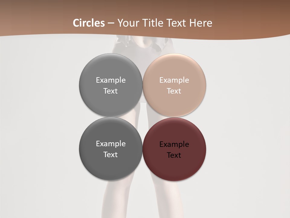 Wonderful Blonde Fur PowerPoint Template