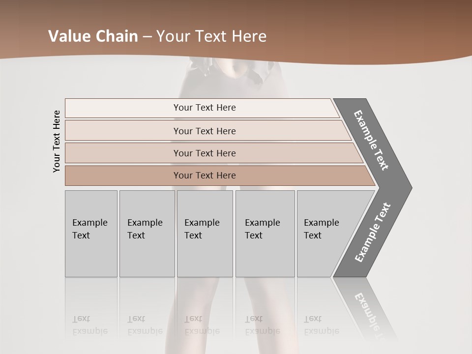 Wonderful Blonde Fur PowerPoint Template