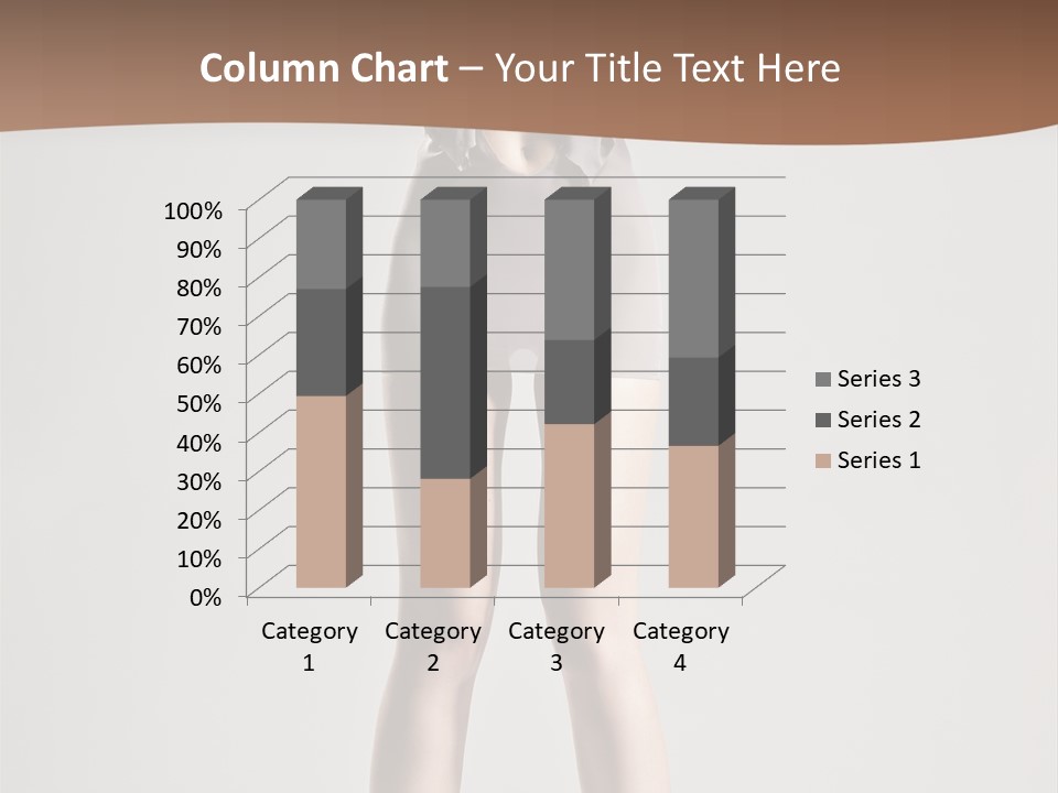 Wonderful Blonde Fur PowerPoint Template