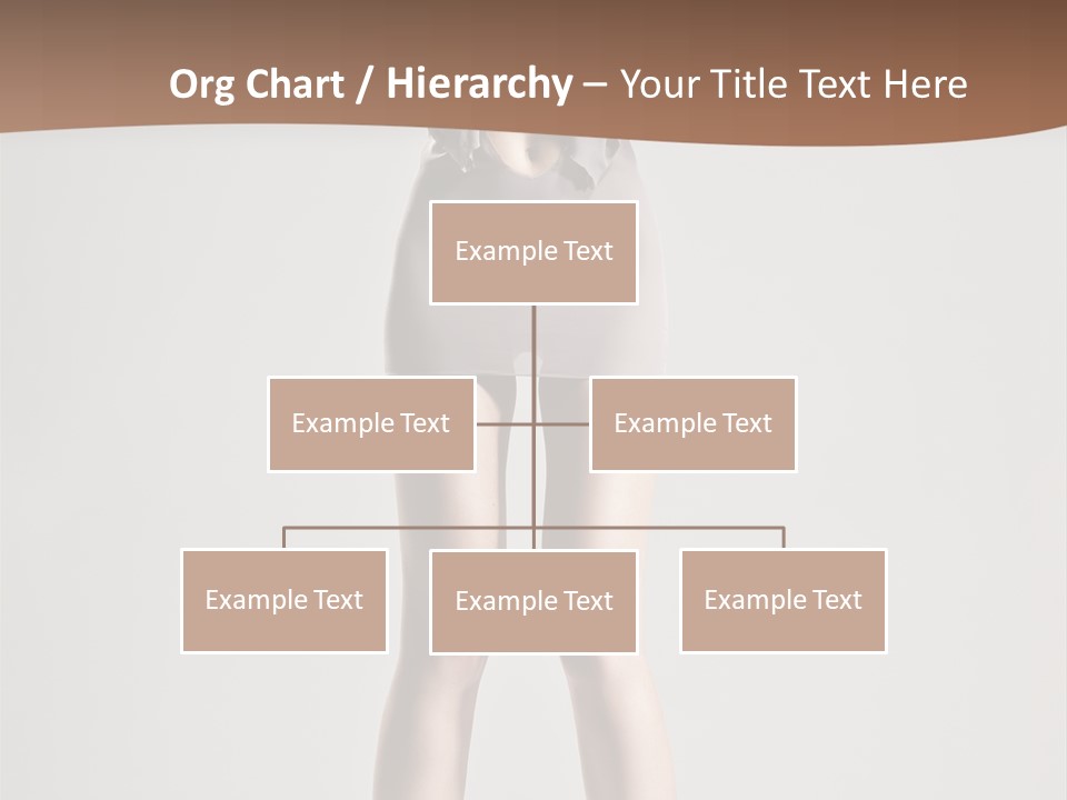 Wonderful Blonde Fur PowerPoint Template