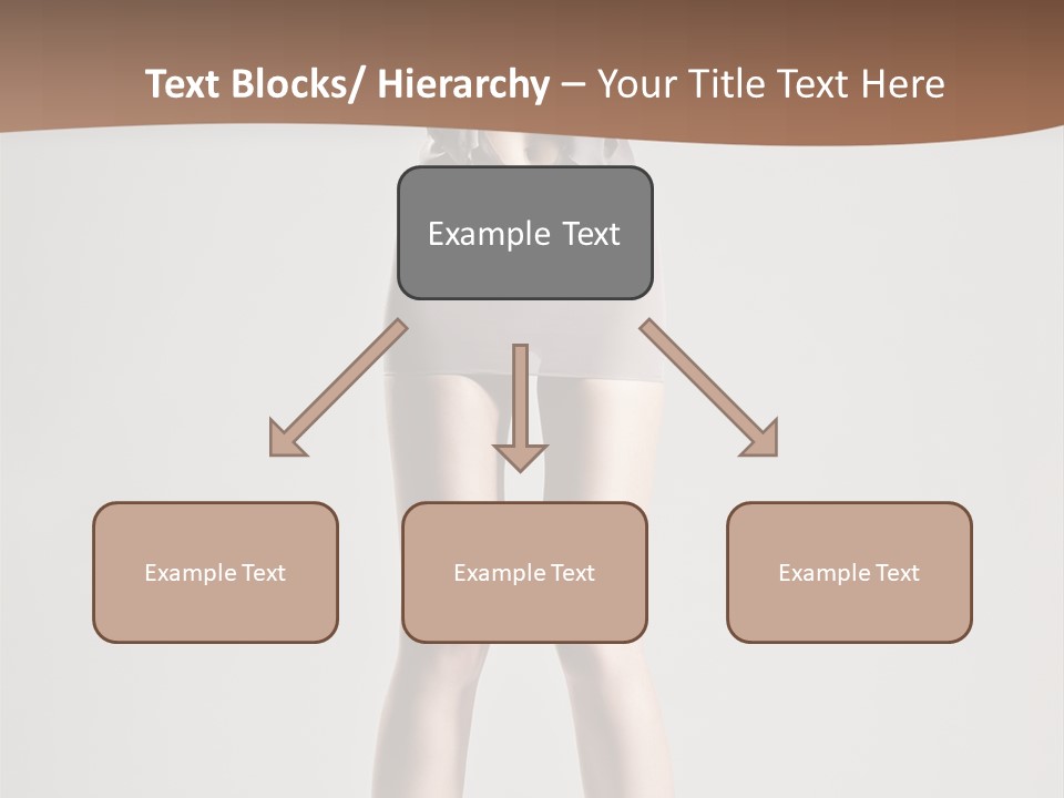 Wonderful Blonde Fur PowerPoint Template