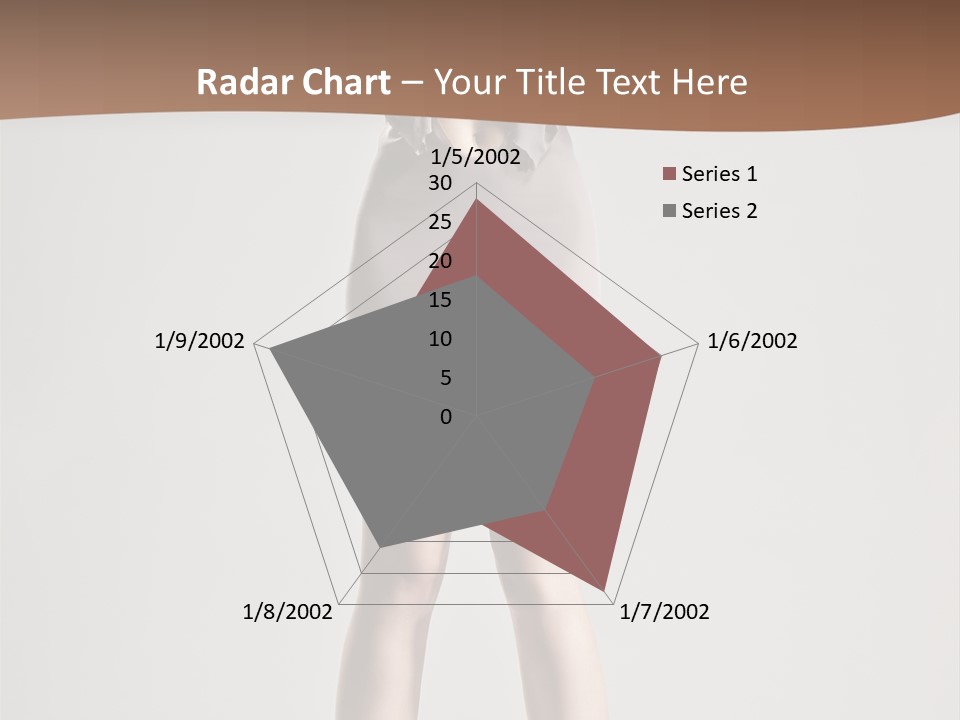 Wonderful Blonde Fur PowerPoint Template