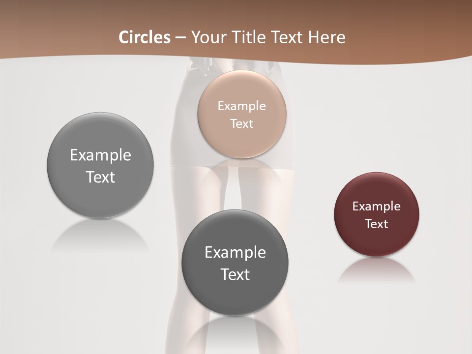 Wonderful Blonde Fur PowerPoint Template