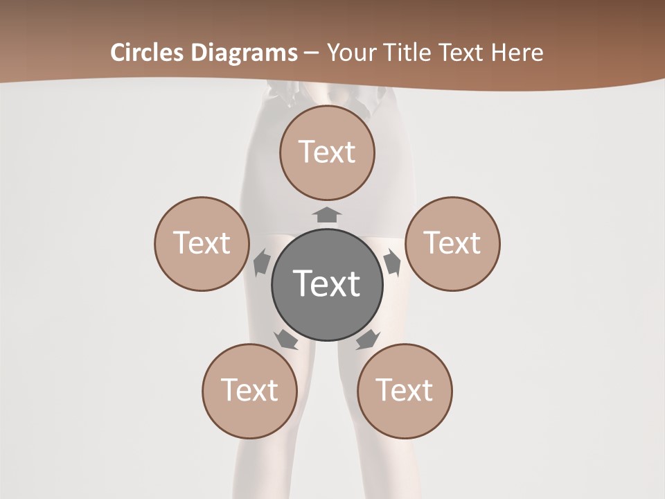 Wonderful Blonde Fur PowerPoint Template