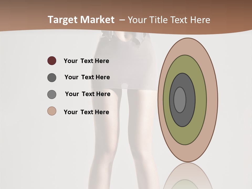 Wonderful Blonde Fur PowerPoint Template