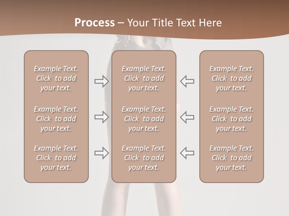 Wonderful Blonde Fur PowerPoint Template