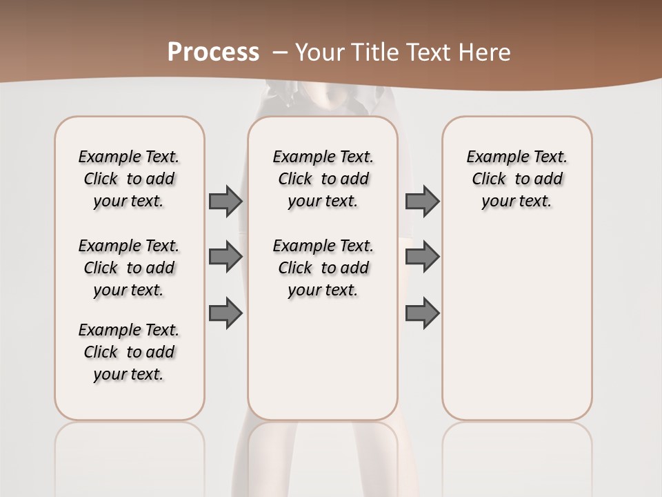 Wonderful Blonde Fur PowerPoint Template