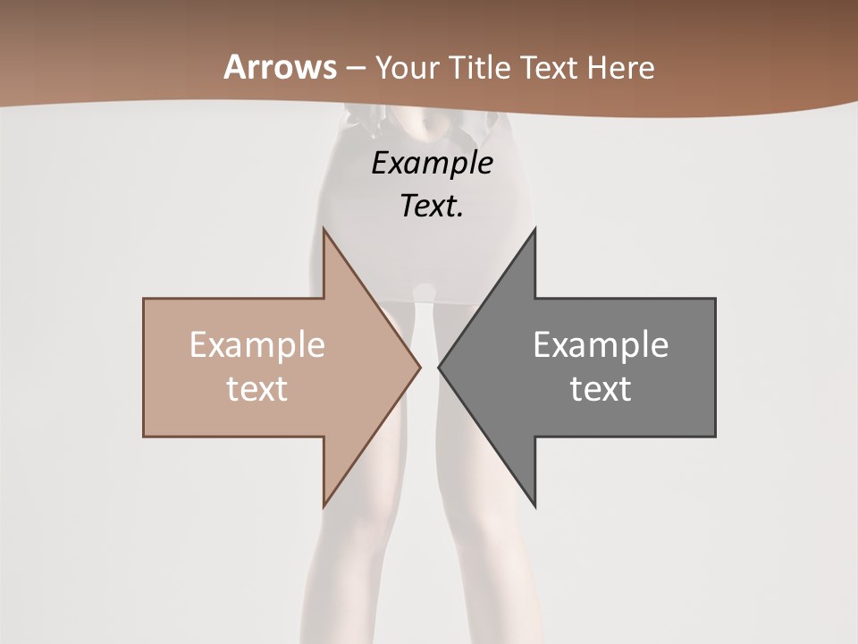 Wonderful Blonde Fur PowerPoint Template