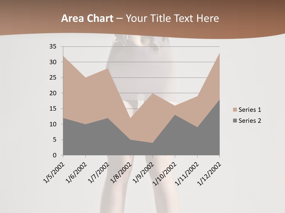 Wonderful Blonde Fur PowerPoint Template