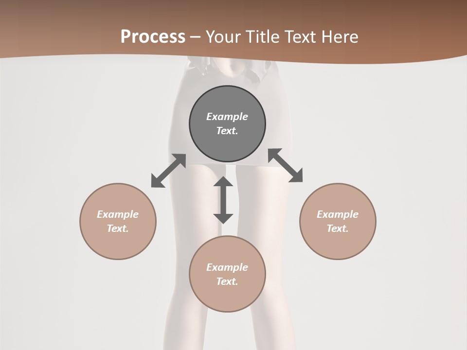 Wonderful Blonde Fur PowerPoint Template