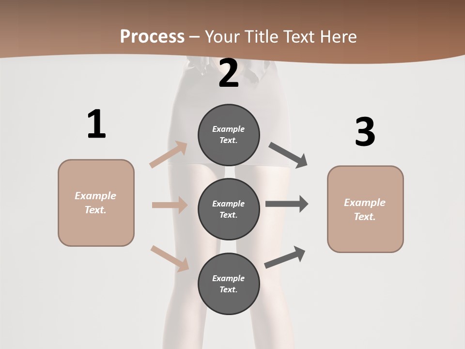 Wonderful Blonde Fur PowerPoint Template