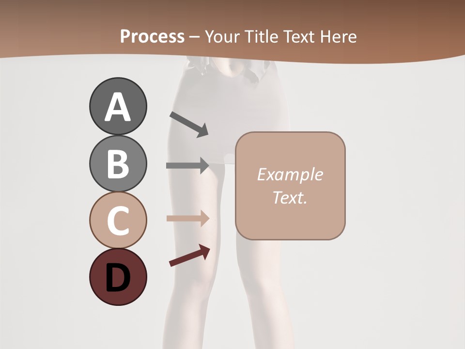 Wonderful Blonde Fur PowerPoint Template