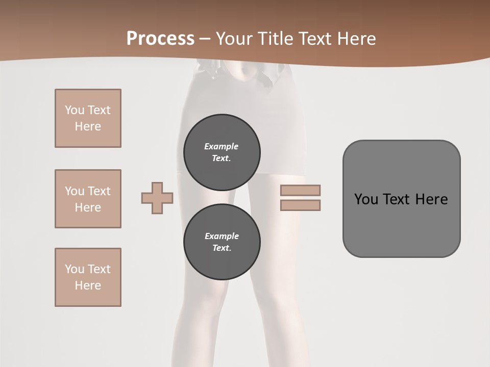 Wonderful Blonde Fur PowerPoint Template