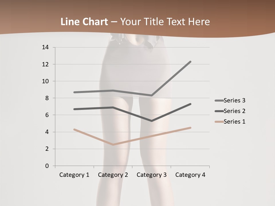 Wonderful Blonde Fur PowerPoint Template