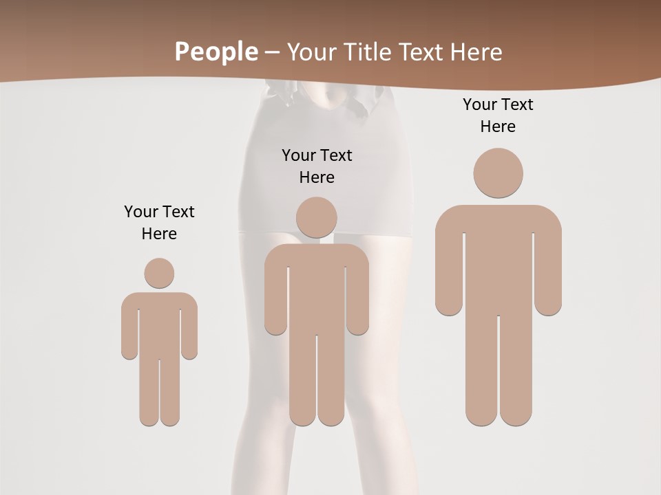 Wonderful Blonde Fur PowerPoint Template