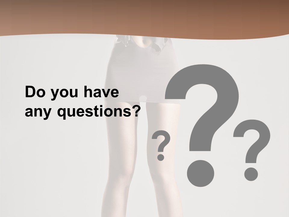 Wonderful Blonde Fur PowerPoint Template