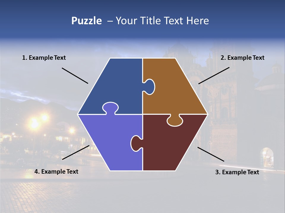 Inca Travel City PowerPoint Template