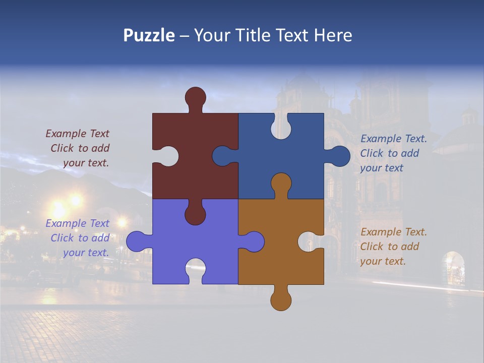 Inca Travel City PowerPoint Template