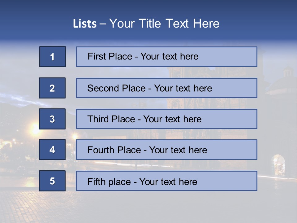 Inca Travel City PowerPoint Template