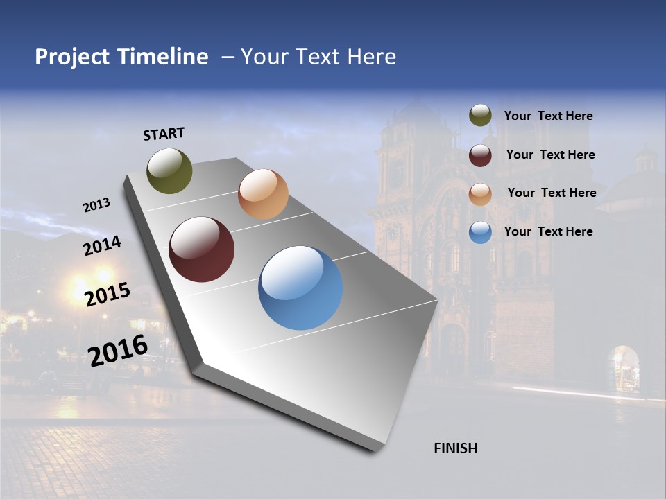 Inca Travel City PowerPoint Template