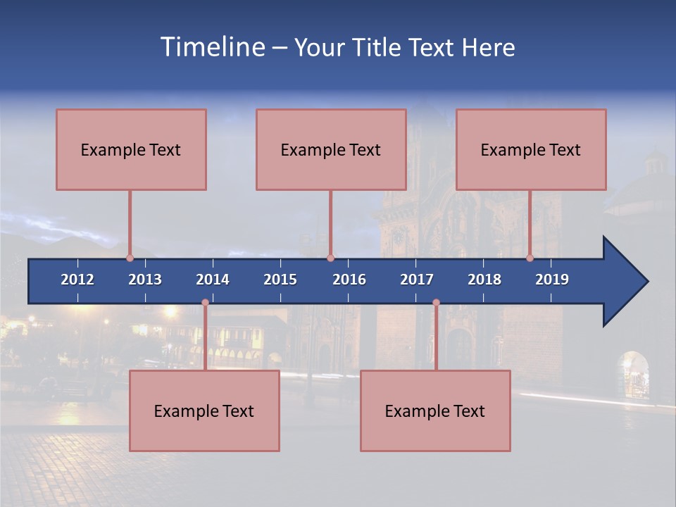 Inca Travel City PowerPoint Template