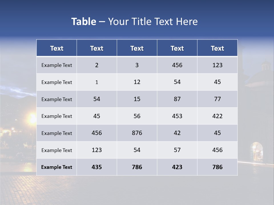 Inca Travel City PowerPoint Template