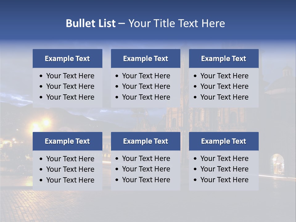 Inca Travel City PowerPoint Template