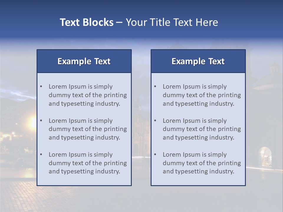Inca Travel City PowerPoint Template