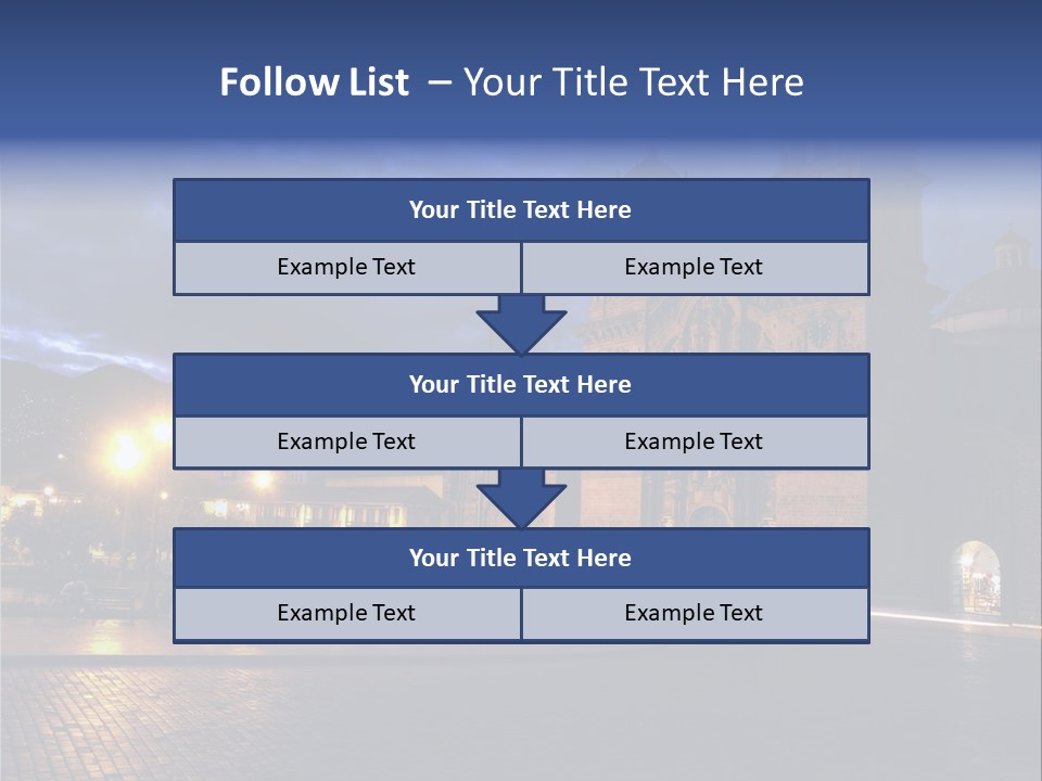 Inca Travel City PowerPoint Template