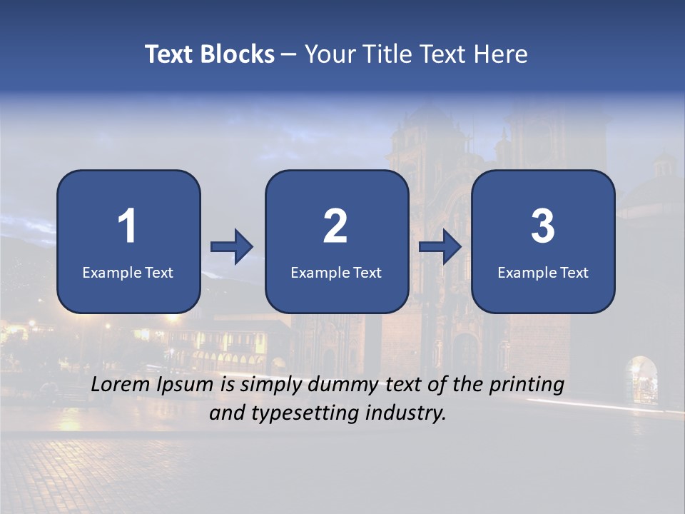 Inca Travel City PowerPoint Template