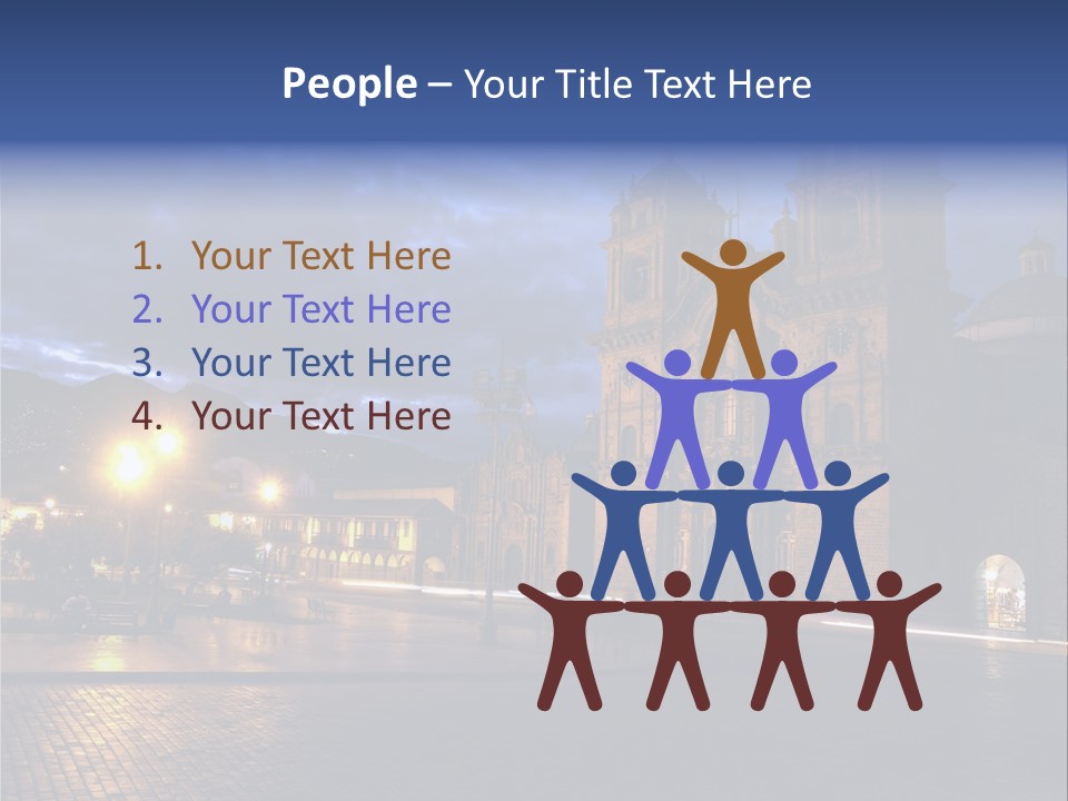 Inca Travel City PowerPoint Template