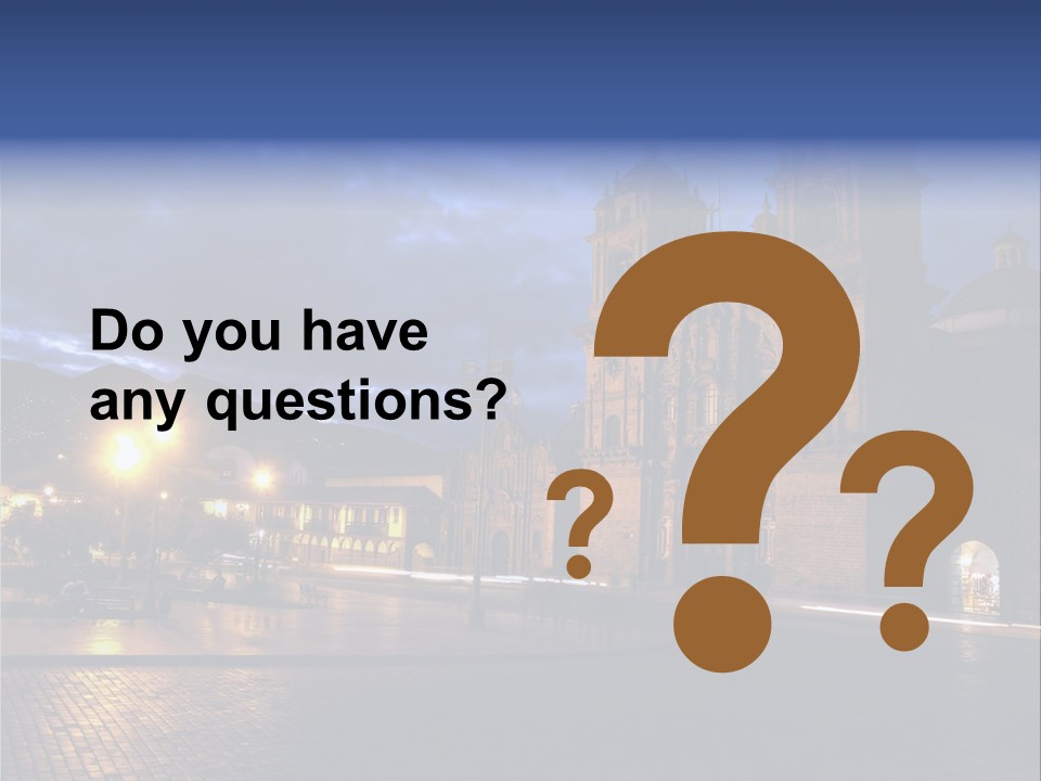 Inca Travel City PowerPoint Template